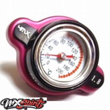 Bouchon de radiateur avec thermomètre pour KAWASAKI 250 450 KX KXF