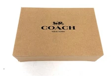 Coach Box 6.5”X 4.5”X 2" Brown Empty Wallet Clutch Box