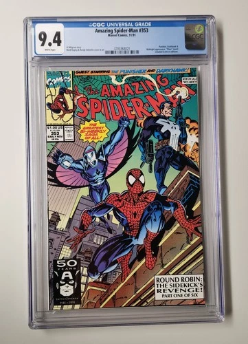 Amazing Spider-Man #353 CGC 9.4 New Slab - Combined  S&H With Multi-purchase