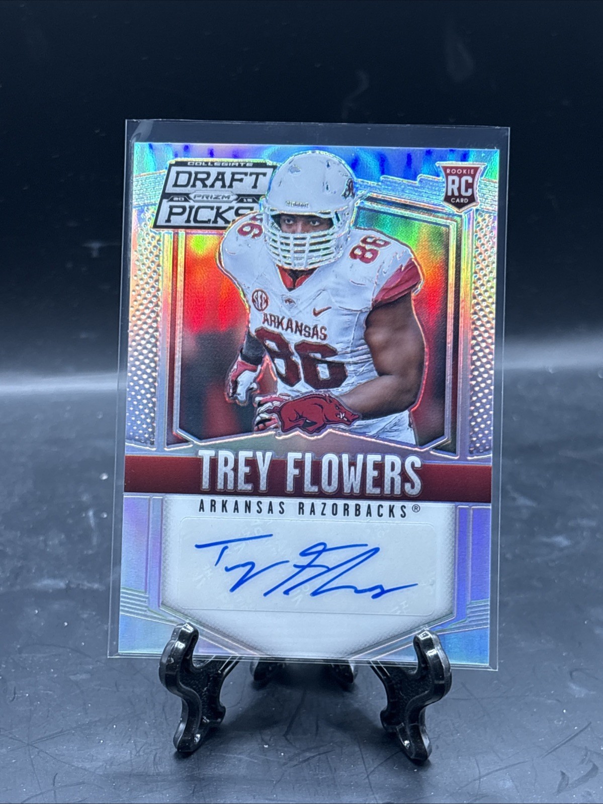Trey Flowers Panini Prizm Collegiate Draft Picks #245 Autograph