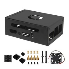 Metal Housing Case for Orange Pi 5 Precisely with Heat Dissipation Fan Heatsink