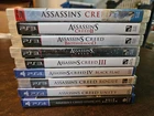 Playstation PS3/PS4 lot Assassin's Creed x9 II III Brotherhood Rogue Unity Flag+