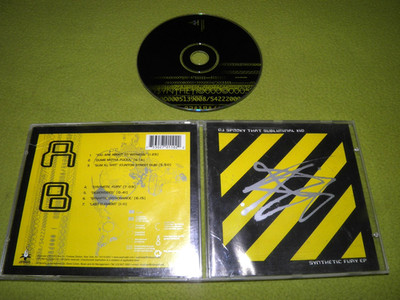 DJ Spooky That Subliminal Kid - Synthetic Fury - 1998 USA CD / Drum n Bass / Dub