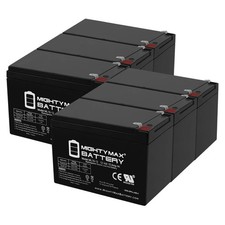 Mighty Max ML15-12 - 12V 15AH SLA Battery - PACK OF 6