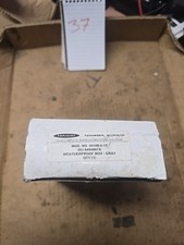 Faraday 3014B-0-15 Weatherproof Box Electrical Enclosure, Grey - Made in USA