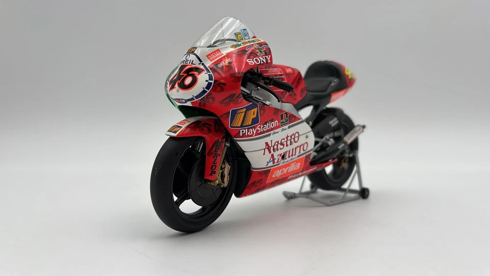  MIN122990096 Minichamps Aprilia 250 V. Rossi GP Imola 1999 1/12 - Immagine 2 di 4