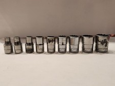 9 Pc. Snap-on TMD Socket Set 1/4