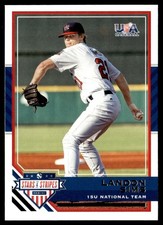 2017 Panini Stars and Stripes Landon Sims Rookie USA #65