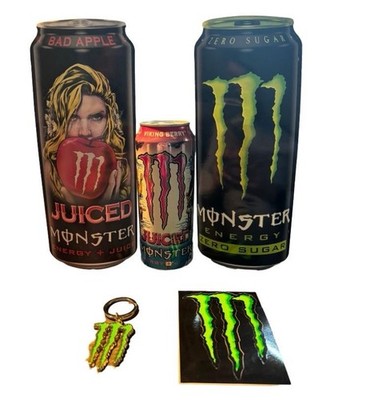 Monster Energy Viking Berry 0,5l + 3 Sticker + 1 Schlüsselanhänger Edition