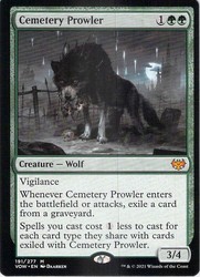 Cemetery Prowler 191/277 Innistrad: Crimson Vow