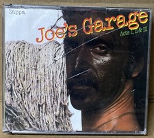 Frank Zappa   Joe's Garage Acts I, II  III 1995 CD Album Rykodisc Prog Rock