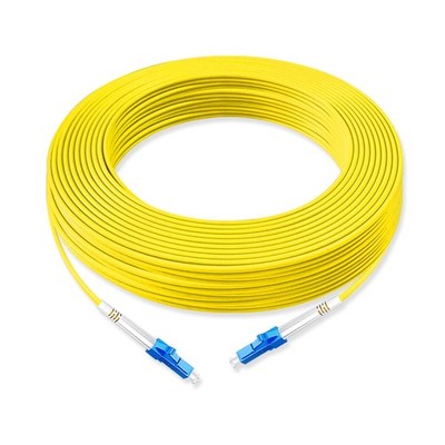 1 PCS 20 Meter Fiber Optic Patch Cord LC UPC to LC UPC Simplex OS2 9/125m
