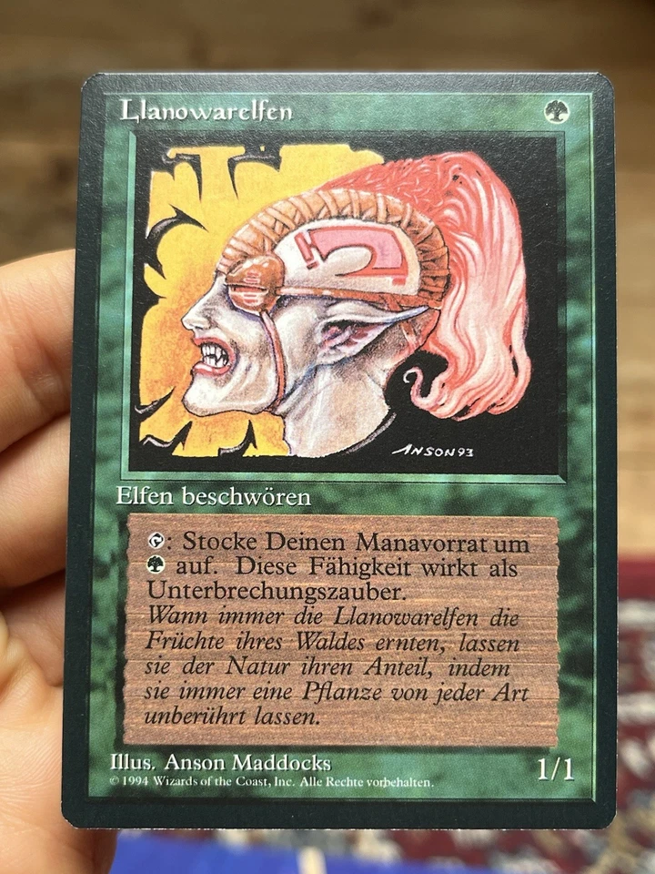 4x German FBB Llanowar Elves • Pack Fresh • MTG (1726) - Image 2 of 4