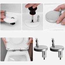 Replace Your Old or Damaged Toilet Lid Hinges 2PCS Stainless Steel Screws