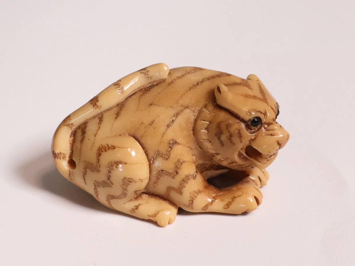 木製BENKEI　ビンテージ Vintage Original Antique Japanese Netsuke for sale | eBay