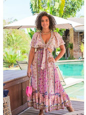 NWT FARM RIO DRESS SIZE MEDIUM PIT TO PIT 17 INCHES  PK2502 DI63