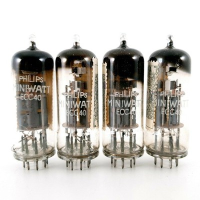 Tubes électroniques Philips ECL200 - Lot De 4 Pièces, Ouvert Mais Jamais Utilisés, Pour Ampli Ou Audio