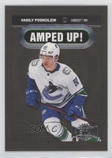 2021-22 Skybox Metal Universe Amped Up Vasily Podkolzin #AU-23 07qr
