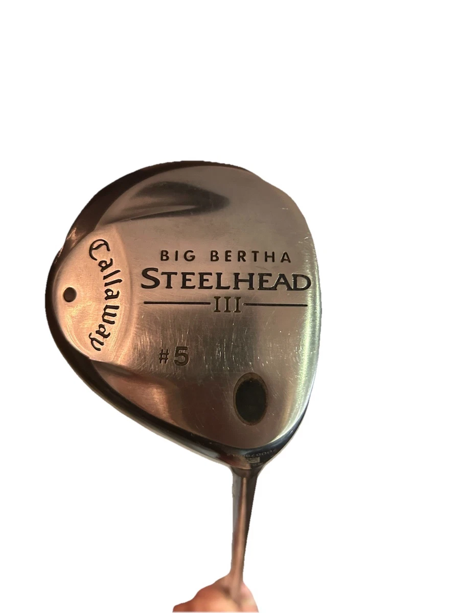 Callaway Big Bertha Steelhead Plus 5 wood w/ Steel (Out of Stock