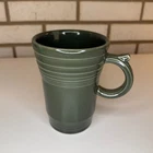 Fiestaware Fiesta Tall Latte Mug Sage Green Retired | Imperfect See photos 5.5"