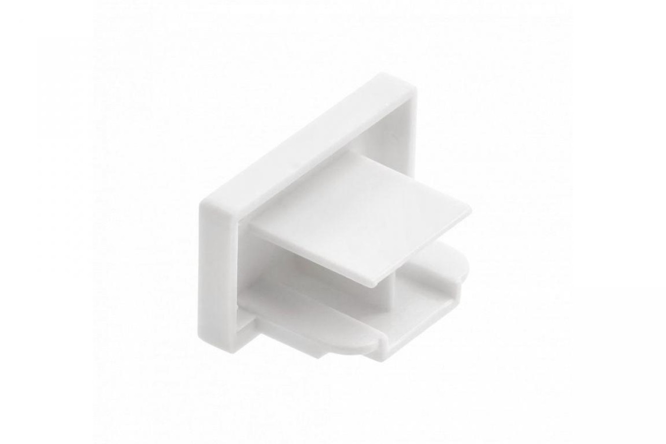 Rail Cable 1 Phase End Cap White XLT-1FAC70-00