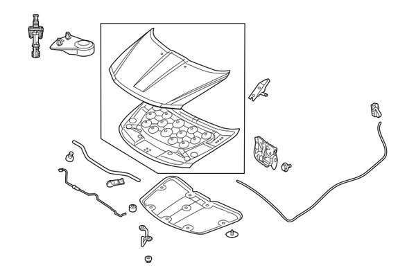 For Dodge Journey 2009-2020 Mopar Hood Insulation Pad - Изображение 4 из 4