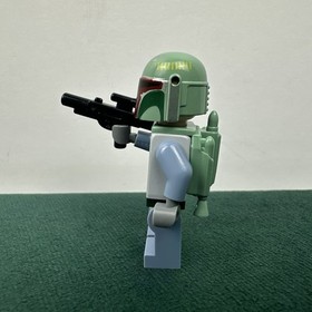 Lego Star Wars Boba Fett Minifigure w/Cape - 2012 Desert Skiff 9496 SW0396 - S65