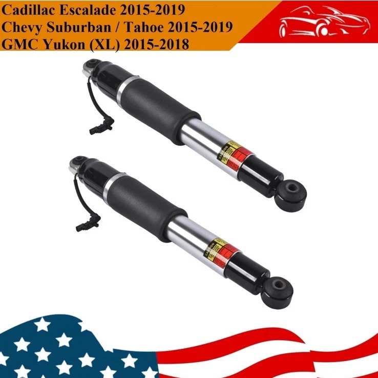 Amortiguadores de aire traseros 2 piezas para Cadillac Escalade Chevrolet Tahoe 2015-2019 Foto 2 de 4