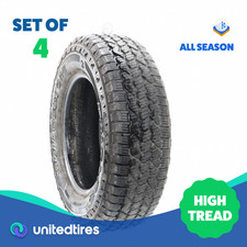 Set Of 4 Used 25570r18 Bridgestone Dueler At Ascent Enliten - 9.5-11.532