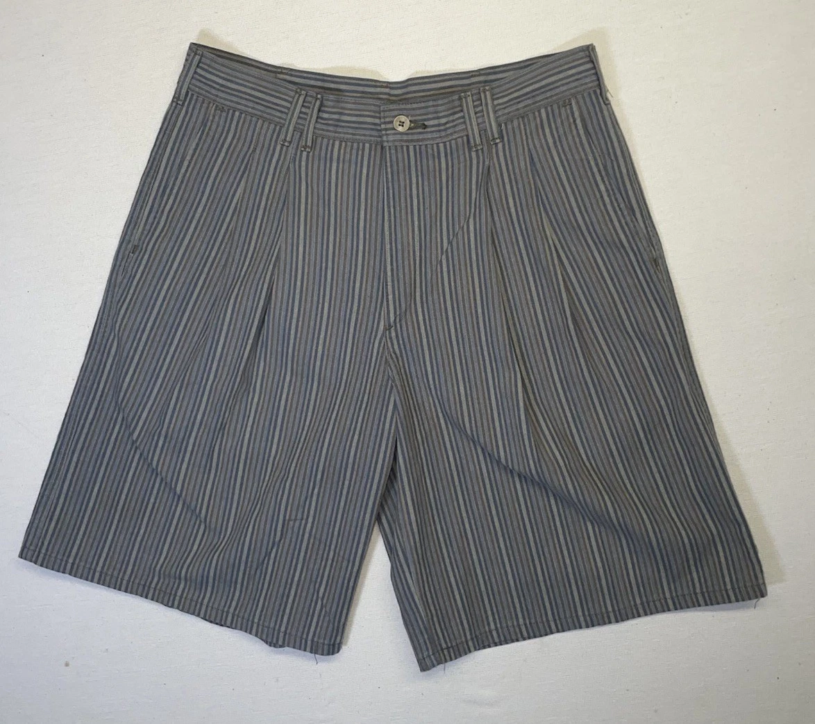 Cotton Striped 80s Shorts for Men for sale | eBay