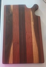 Handmade Walnut And Cherry Wood Cutting Board...