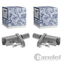 2X Vemo ABS-SENSOR Raddrehzal Hinten Passend FüR CitroËN C4 Peugeot 3008 308