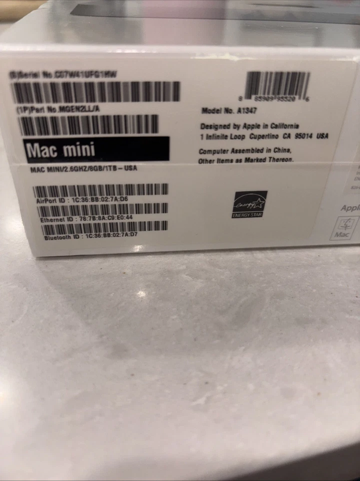 Mac min/2.6GHZ/8GB/1TB - Image 2 of 3