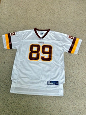 SANTANA MOSS WASHINGTON REDSKINS  #89 VINTAGE 2000'S REEBOK JERSEY YOUTH XL