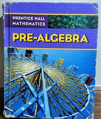 Pre-Algebra Prentice Hall Mathematics Hardcover Textbook 