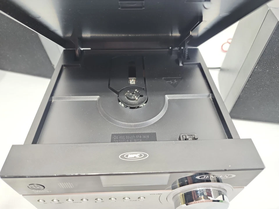 Jensen JBS-200 Bluetooth CD Music Stereo AM FM Micro Bookshelf Radio - Image 4 of 4