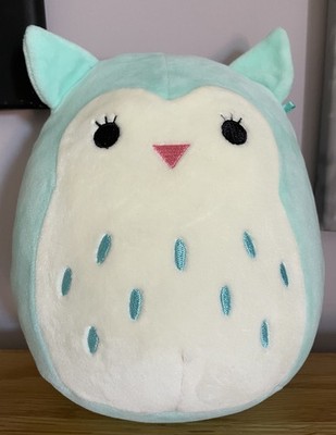 Weise alte Eule Squishmallow Winston Squishmallow Eule Stofftier Eule Plüsch 7 Zoll|18 cm