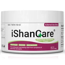 ishancare Seborrheic Dermatitis Cream, Maximum Strength Treatment for Psorias...
