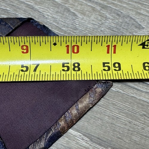 Gitman Bros Nordstrom Handmade Luxury 100% Silk Neck Tie for Men Made in USA 59" - Picture 7 of 10