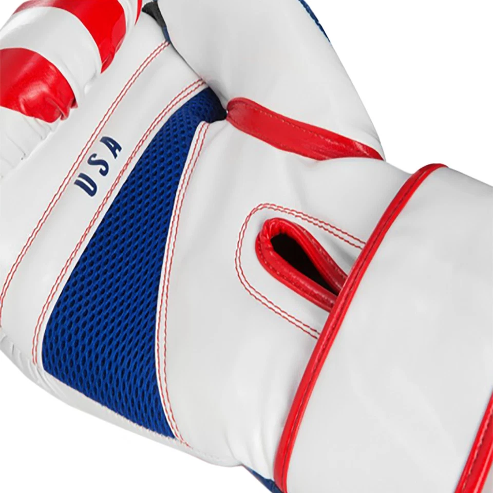 Title Boxing Infused Foam Combat USA Hook and Loop Training Gloves - Image 3 of 4
