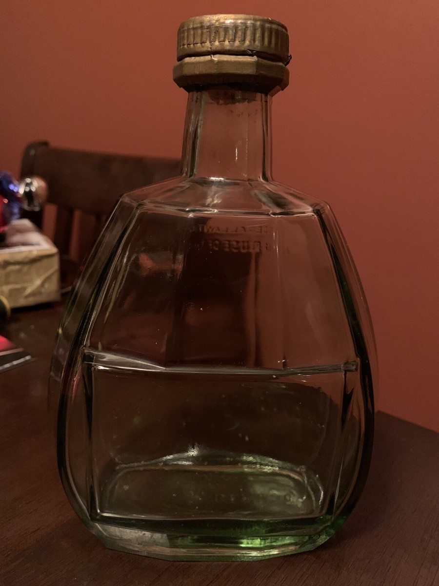 Vintage T. Hine & Co. Grande Champagne Tres Vieille Cognac Empty