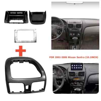 For  Nissan Sentra 2001-06 Car Stereo Radio Fascia Panel Trim 10.1 INCH  Frame