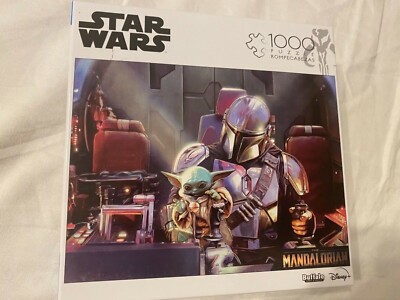 The Mandalorian Baby Yoda The Child Disney Star Wars 1000 Pc Jigsaw Puzzle New Ebay