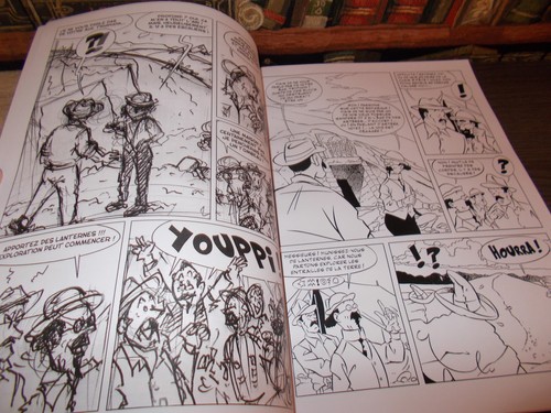 Tintin et les égoutiers - Pastiche - Woody/Hitch - BD d'après Hergé - Picture 5 of 7