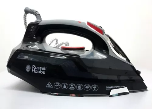 Russell Hobbs Iron Powersteam Ultra Continious Steam 3100w glitter Black 20630 A