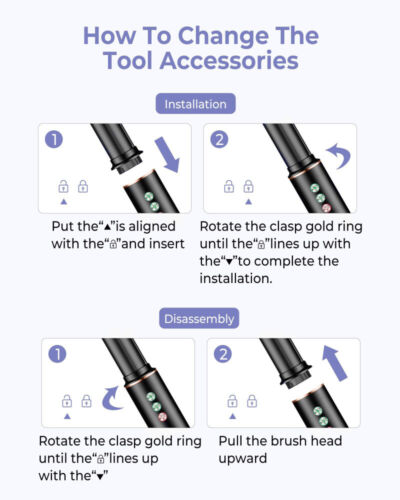 Haarbürste Haarstyler 5-in-1 , Airstyler, Lockenstab, Haarstyler, Hair dryer - Bild 15 von 23