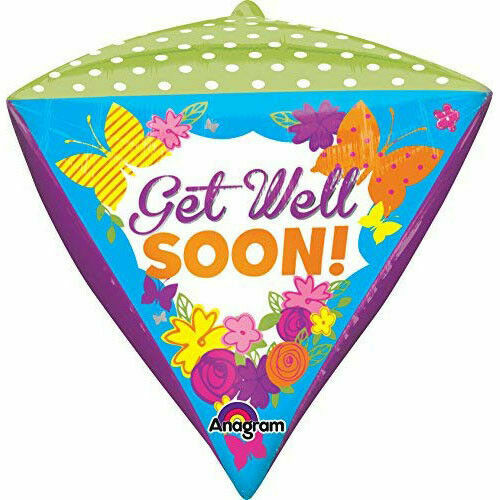 Toyland Riesenballon Regenbogen-Schmetterling-Einhorn-Kitty – 41 Zoll, Folie, Mit Ventil, Für Kinderpartys