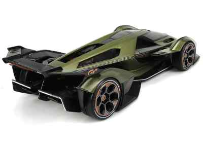 LAMBORGHINI  GRAND TURISSMO V12 VISION METALLIC GREEN NEW IN BOX 1:18.