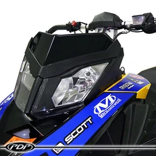 SKI-DOO SUMMIT 2008+ Proven Design Products Snowmobile WINDSHIELD : GLOSS BLACK