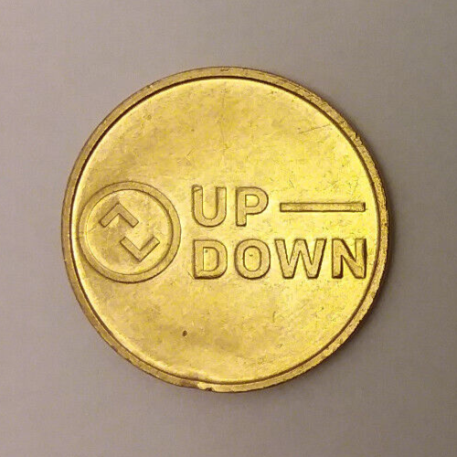 Up Down Arcade Bar Kansas City, MO Game Token 24mm | eBay
